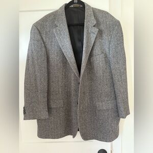 Gently Use Gray Wool Men's Blazer by Geoffrey Beene Size 50 R
